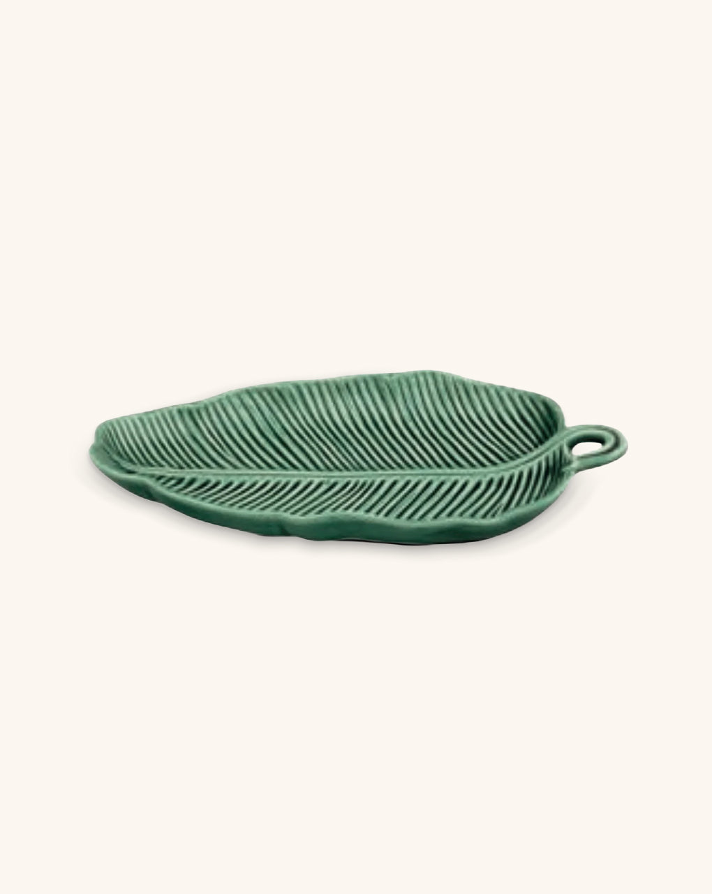 Plato de Servicio Hoja Bananera Pequeña 26 cm
