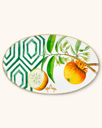 Platón Ovalado Grande Amazonia 39 cm