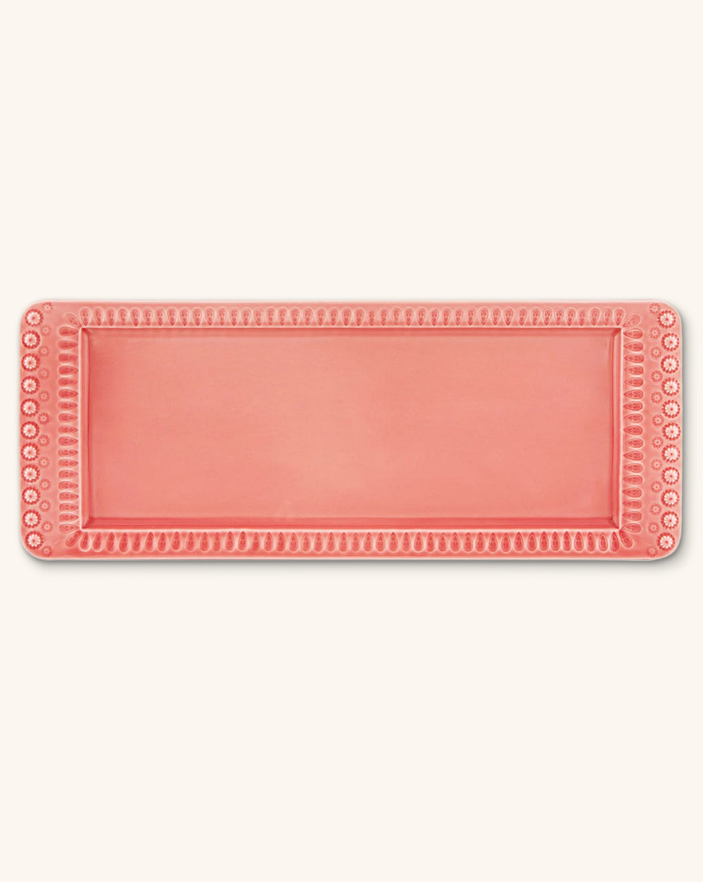 Platón de Servir Fantasía Rosa 47 cm