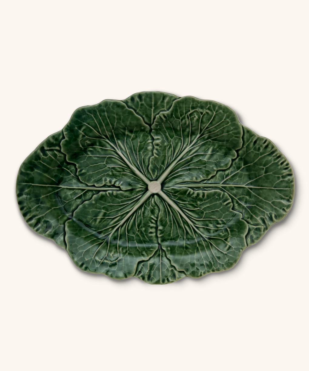 Platón para Servir Repollo Verde 37 cm