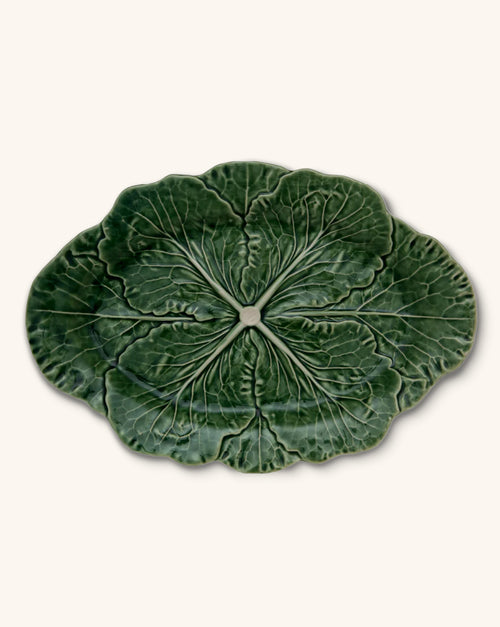 Platón para Servir Repollo Verde 37 cm