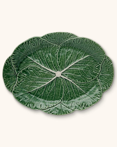 Platón para Servir Repollo Verde 43 cm