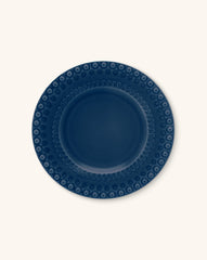 Platos Ensalada Fantasía Azul Rey. Set de 4.