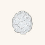 Plato Ensalada Alcachofa Blanca 23 cm