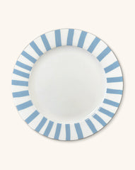 Platos Trinche Candy Cane Azul Claro, set de 4