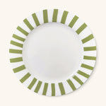 Platos Trinche Candy Cane Verde Olivo