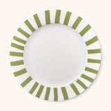 Platos Trinche Candy Cane Verde Olivo