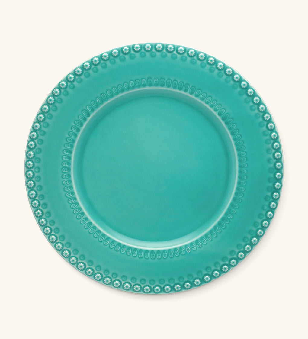 Platos Trinche Fantasía Aqua. 1 Pieza