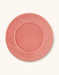 Platos Trinche Fantasía Rosa. Set de 4.