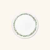 Platos de Pan con Guirnalda Verde