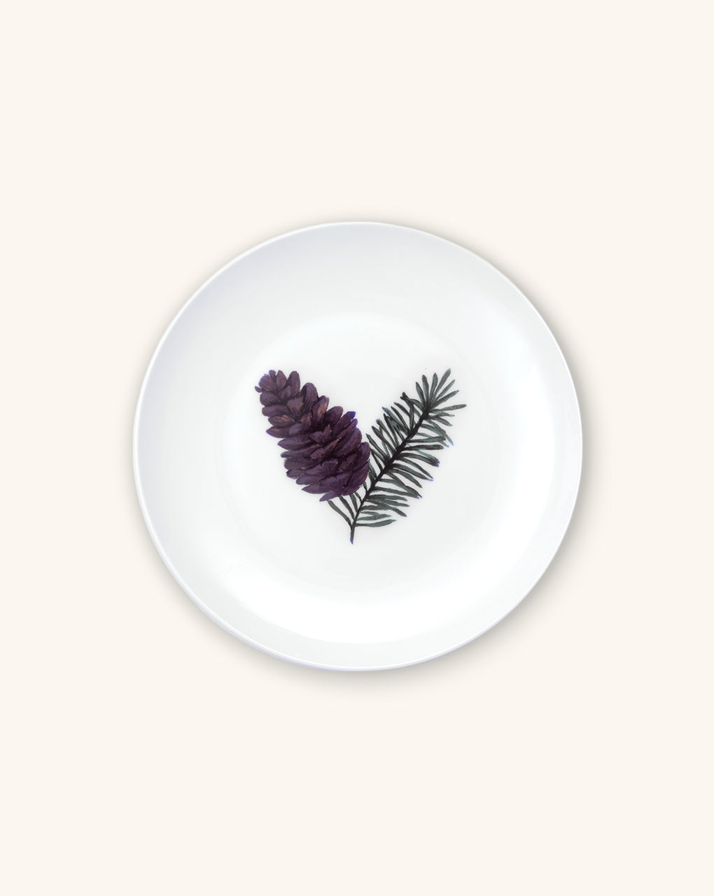 Platos para Ensalada con Pinecone