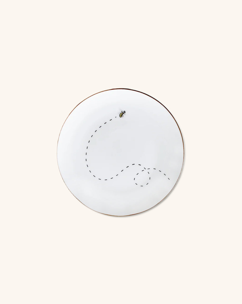 Platos para Pan con Abeja Volando