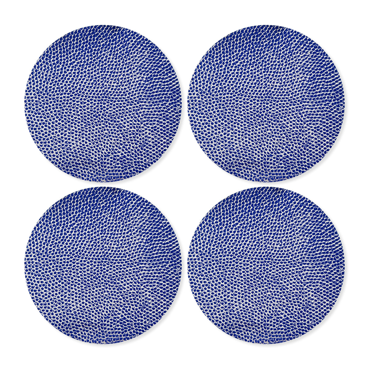 Portavasos antideslizantes Ramona de PVC en color Azul