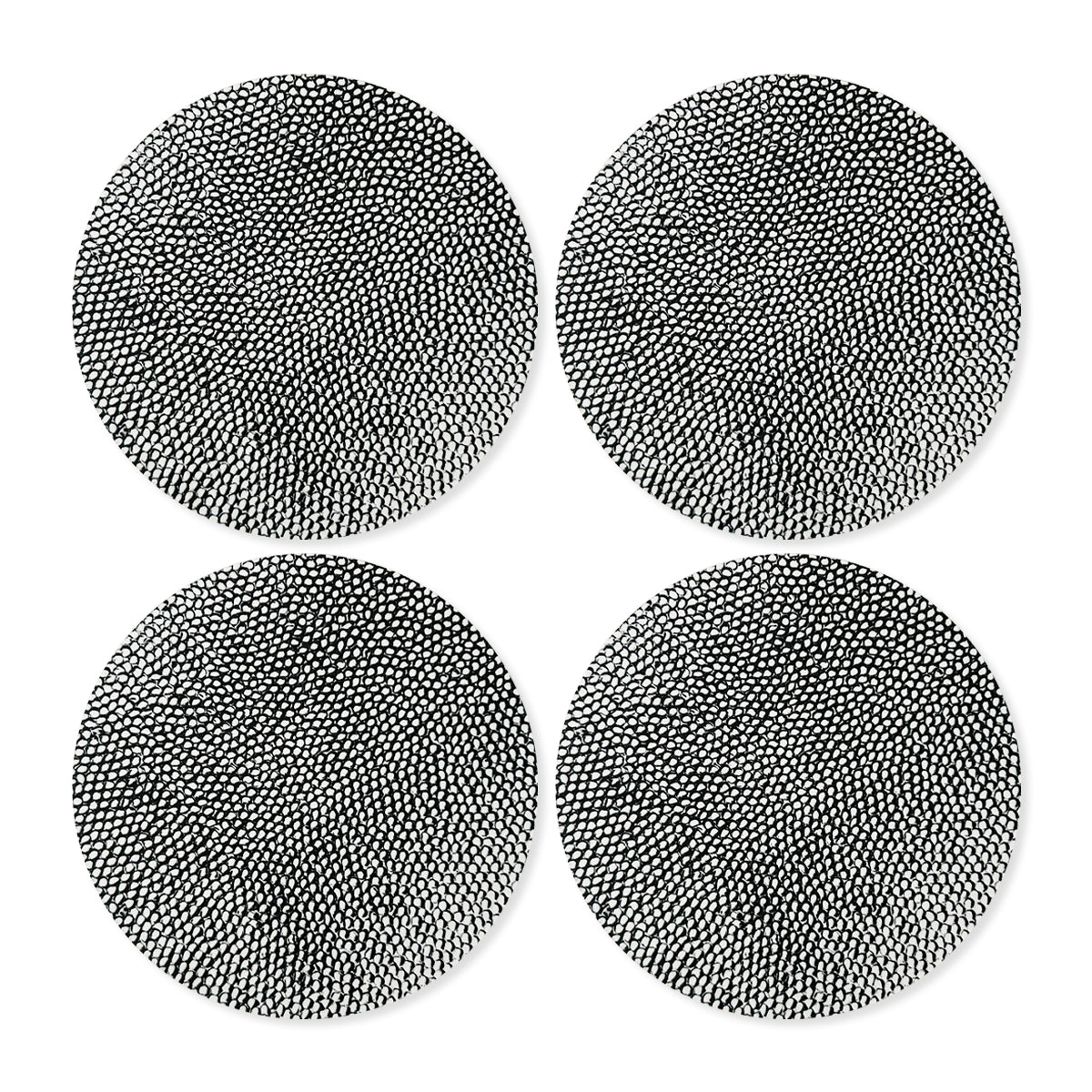 Portavasos Ramona en PVC antideslizante en Negro