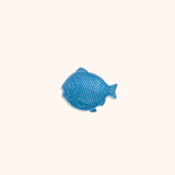 Set de 4 Rabaneras Pez Turquesa 10.5 cm