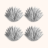 Servilleteros Maguey Hojalata Set de 4
