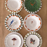 Platos Ensalada Faisán 24 cm. Set de 4
