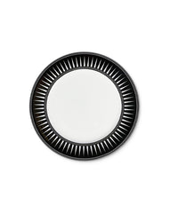 Platos Ensalada Identidad Negro. Set de 4