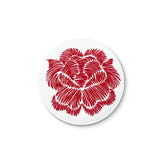 Platos Pan Identidad Rojo. Set de 4