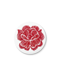 Platos Pan Identidad Rojo. Set de 4