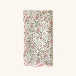 Servilleta Big Daisy Florecitas Rosas, Set de 4