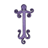 Servilletero de lino morado en forma de pulpo de mar, marca Zash