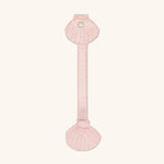 Servilleteros La Mar Bordado de Ostra en Lino Rosa