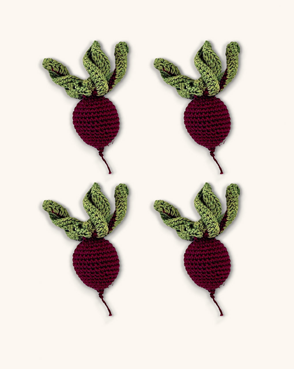 Servilleteros de Betabel en Crochet