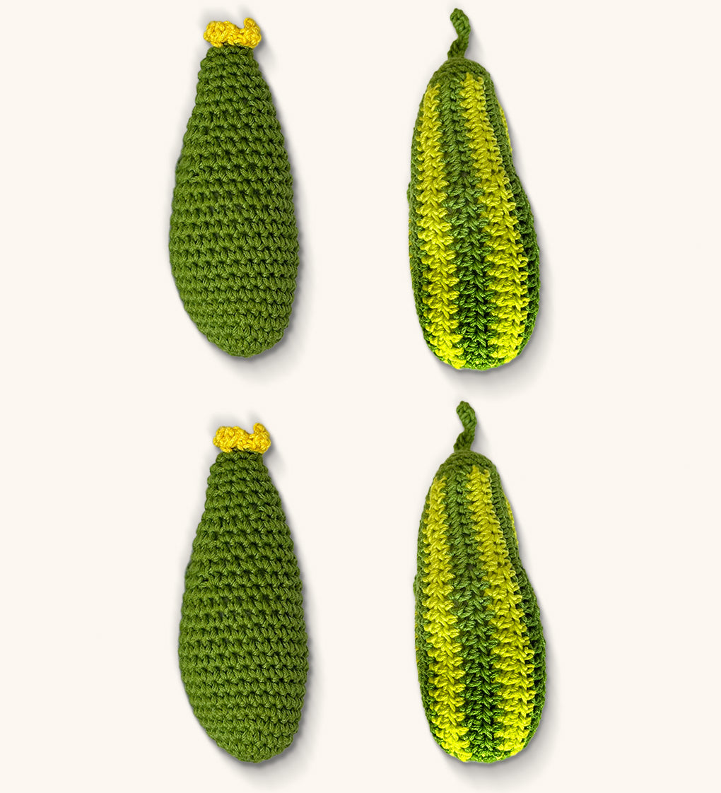 Servilleteros de Calabaza en Crochet.