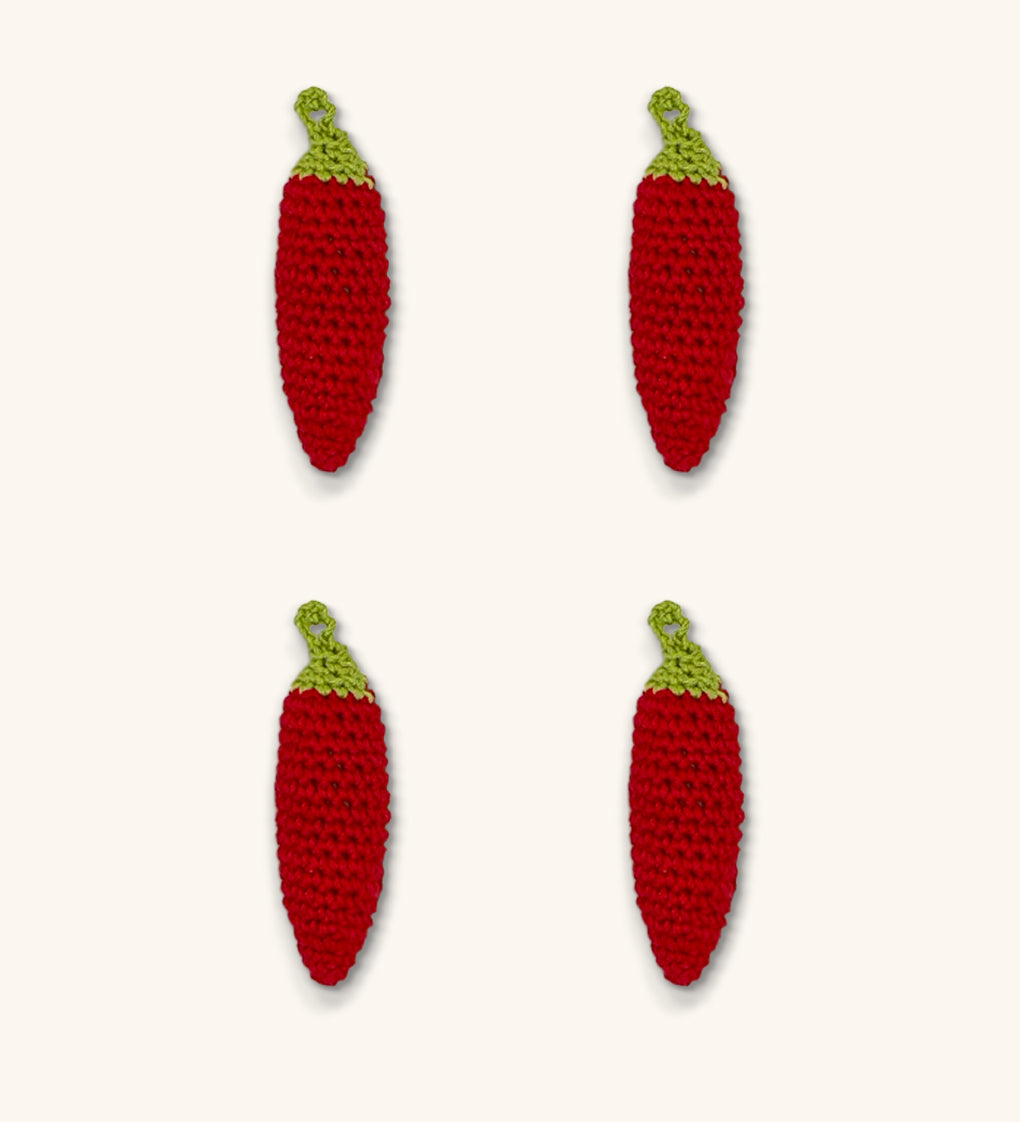 Servilleteros de Chile en Crochet