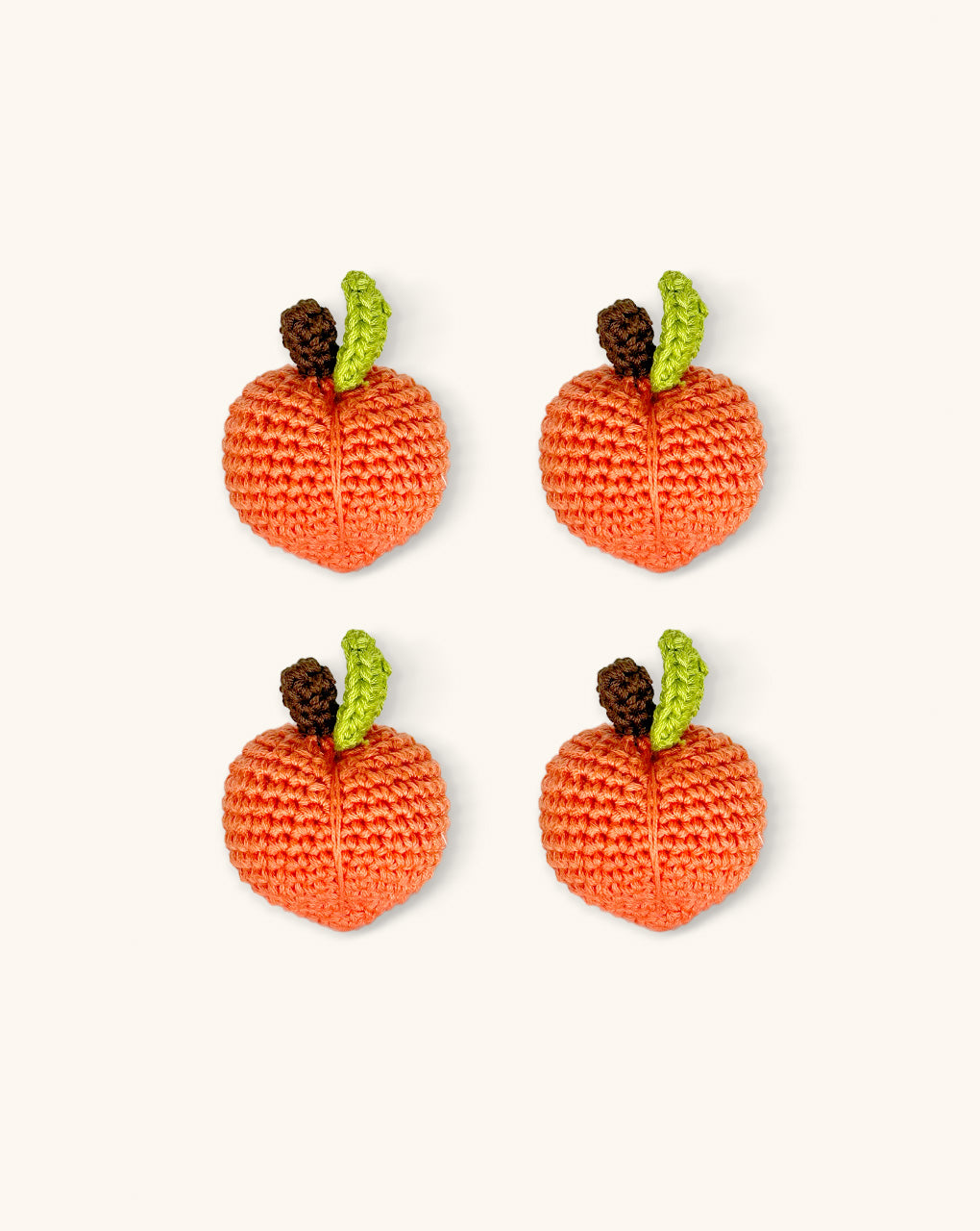 Servilleteros de Durazno en Crochet