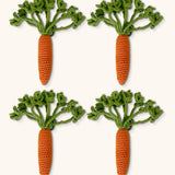 Servilleteros de Zanahoria en Crochet