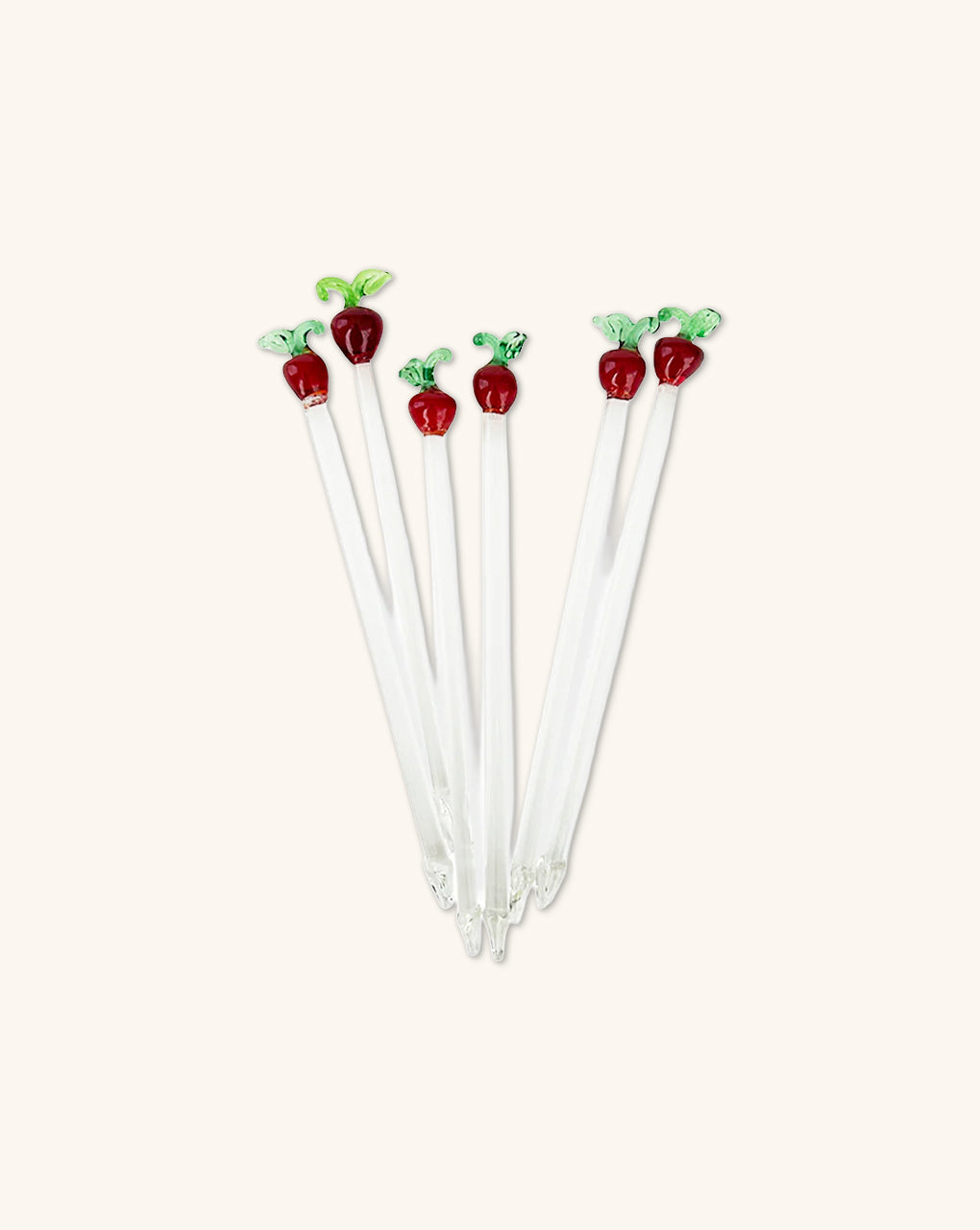 Set de 6 Pinchos Artesanales de Manzana