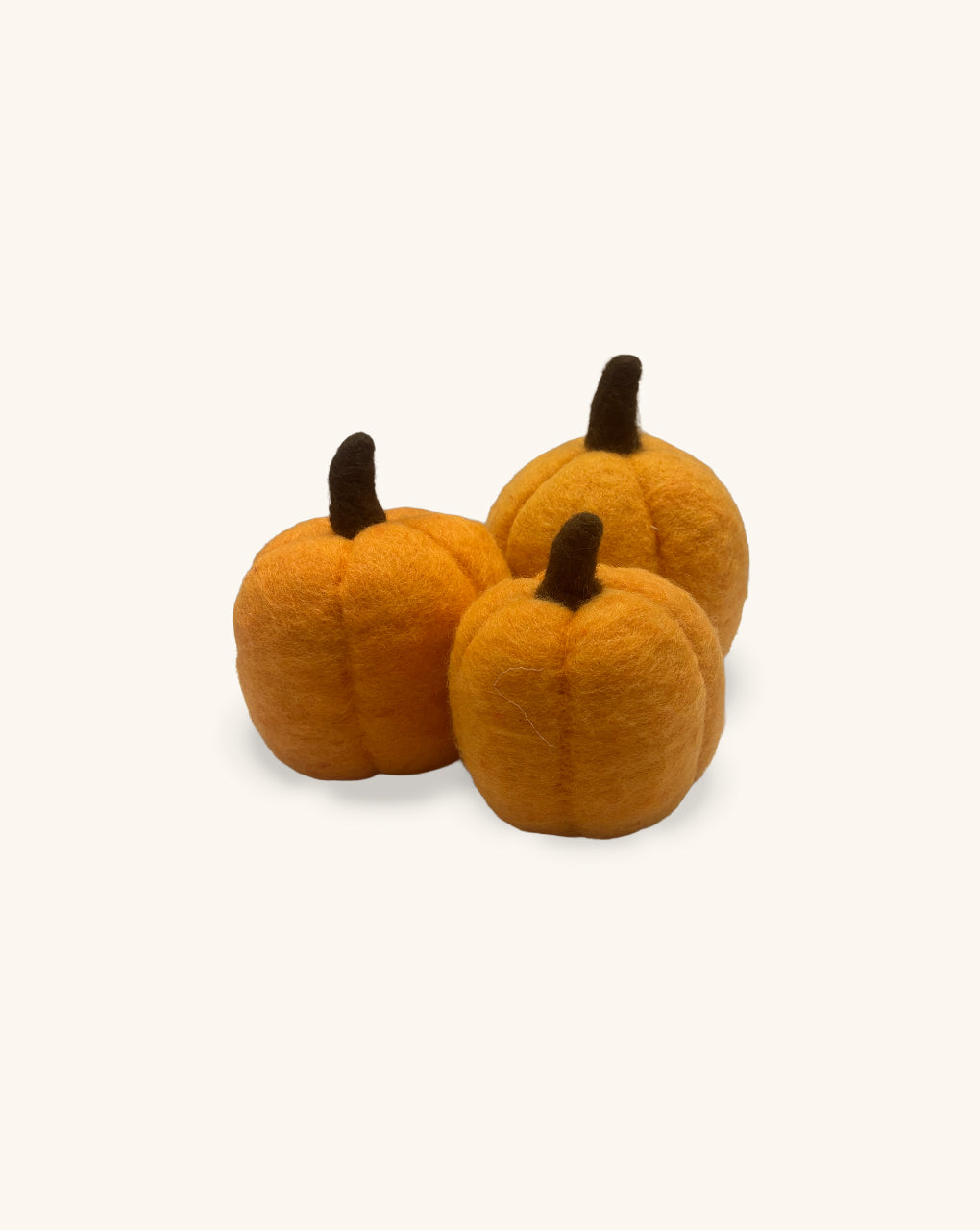 Set de Calabazas de Felpa Grande, Mediana y Pequeña