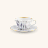 Tazas para Te con Platito Constellation. Set de 4.