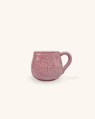 Taza de Repollo Rosa Flamingo. Set de 4