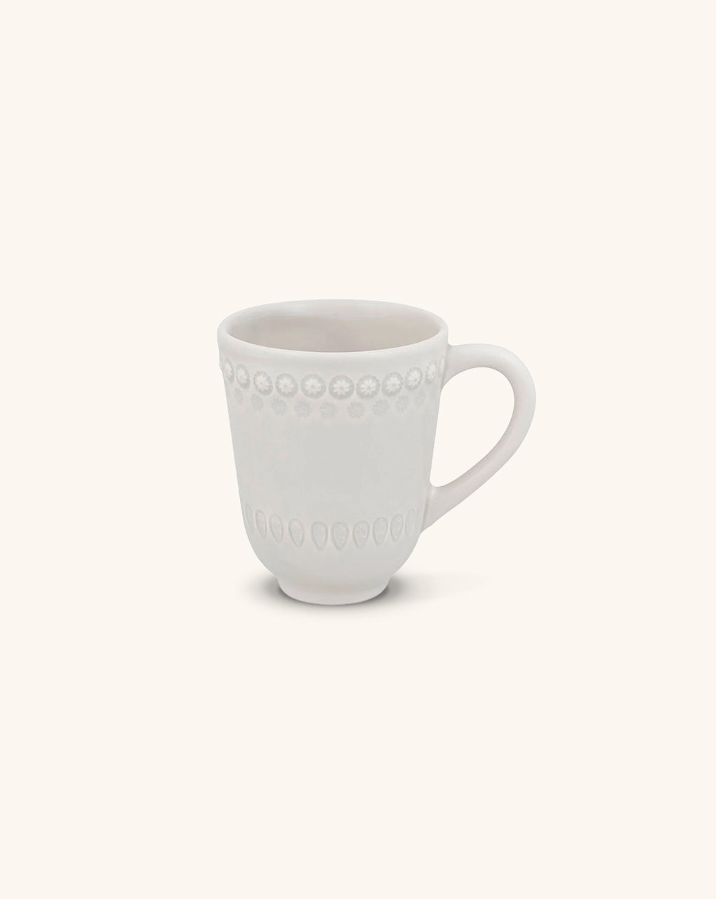 Tazas Fantasía Gris Niebla 500 ml. Set de 4