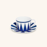 Tazas Té con Plato Identidad Azul