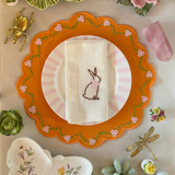 Platos Trinche Candy Cane Rosa Claro, set de 4