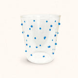Vasos Tumbler Pippa con Puntitos Azules, set de 6