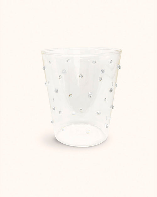 Vasos Tumbler Pippa con Puntitos Blancos, set de 6
