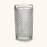 Vaso Alto Bicos Transparente. Set de 4