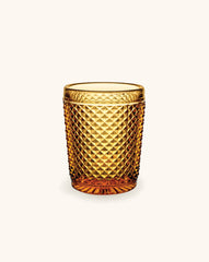 Vaso Bicos Ámbar. Set de 4