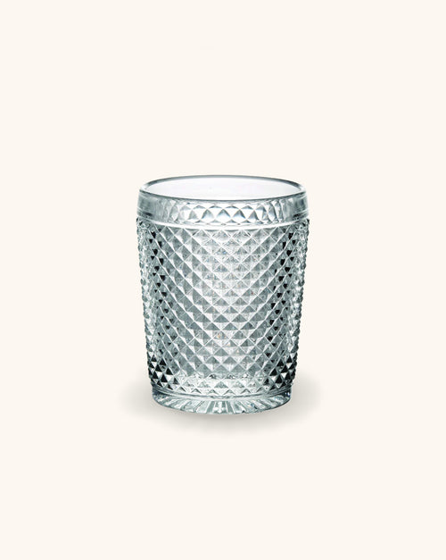 Vaso Bicos Transparente.  Set de 4