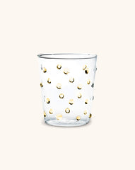 Vasos Tumbler Pippa con Puntitos Amarillos, set de 6