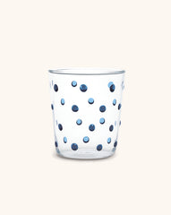 Vasos Tumbler Pippa con Puntitos Azules, set de 6