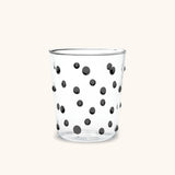 Vasos Tumbler Pippa con Puntitos Negros, set de 6