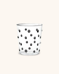 Vasos Tumbler Pippa con Puntitos Negros, set de 6