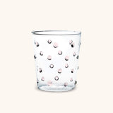 Vasos Tumbler Pippa con Puntitos Rosas, set de 6