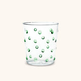 Vasos Tumbler Pippa con Puntitos Verdes, set de 6